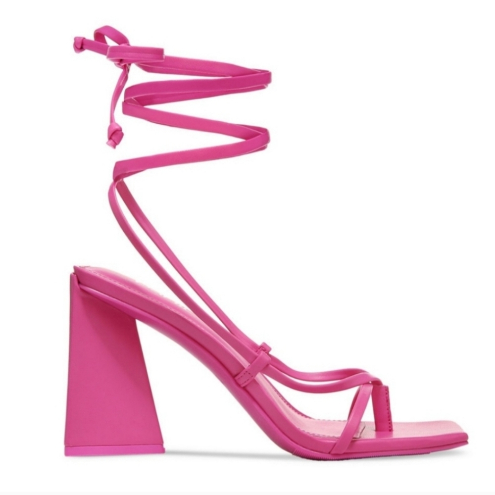BAR III AURORAA LACE UP DRESS SANDALS SIZE 9.5/8/7.5 NIB - Picture 2 of 4
